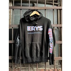 Jaden Smith X MSFTSrep ERYS RARE Men’s Graphic Tour Hoodie Mens Small